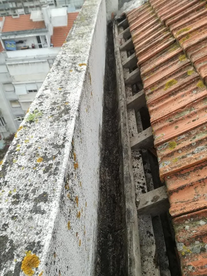 Preparação de remate na cobertura — André Souza Remodelações